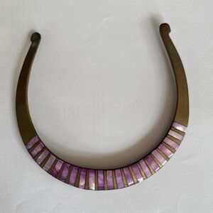 Vintage Mother of Pearl Statement Choker